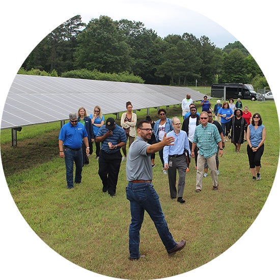 Solar Facility Tour
